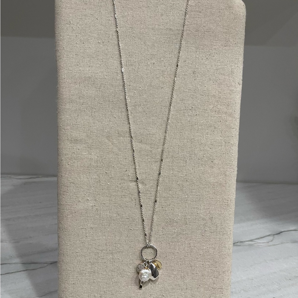 Stella & Dot Ulani Cluster Long Pendant